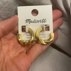 Madewell Gold Hoops
